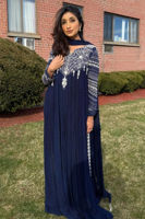 Picture of Nashra Chowdhry in Salomi Blue