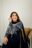 Picture of Maria Haseeb In Salomi Blue